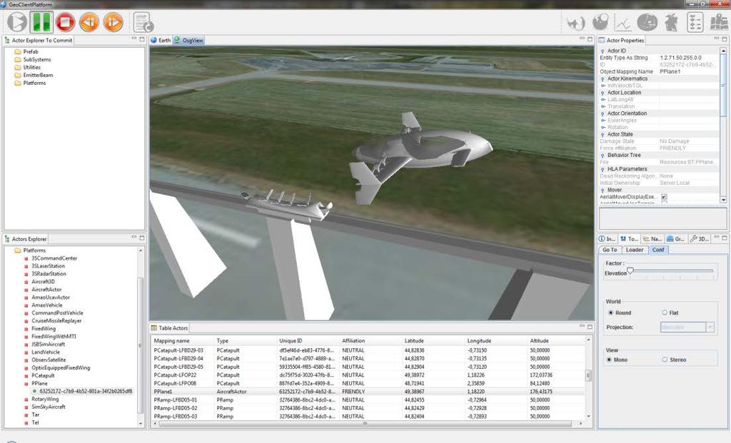 traffic flights Simulations: Global traffic management +