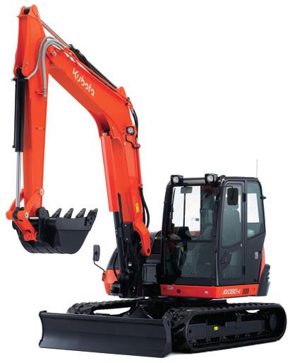 8 Tonne Range > KX080-4 KX080-4 delivers all the power you need whilst being one of the environmentally friendly excavators in its class.