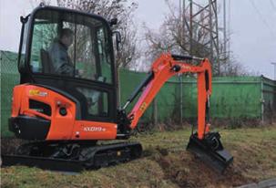0 tonne category with a powerful digging force and a wider working range that rival higherend excavators, offering enhanced accessibility and manoeuvrability.