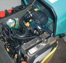 Cylinder protection on boom New generation of Yanmar TE engine, even more environmentally friendly and