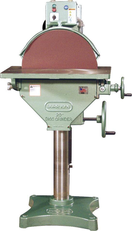 The Model 20 is: Precise enough for patternmakers The ideal tool to shape, flat grind, contour metal, wood and plastic Rapidly grinds and deburrs castings or