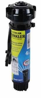 Multi-Stream Nozzle, Male (Adjustable) Includes Adjustment Tool 53925 Adjustment Tool Multi-Stream Multi-Stream Dimensions Lawn Sprinkler Lawn Sprinkler (Adjustable) (Full) 53877