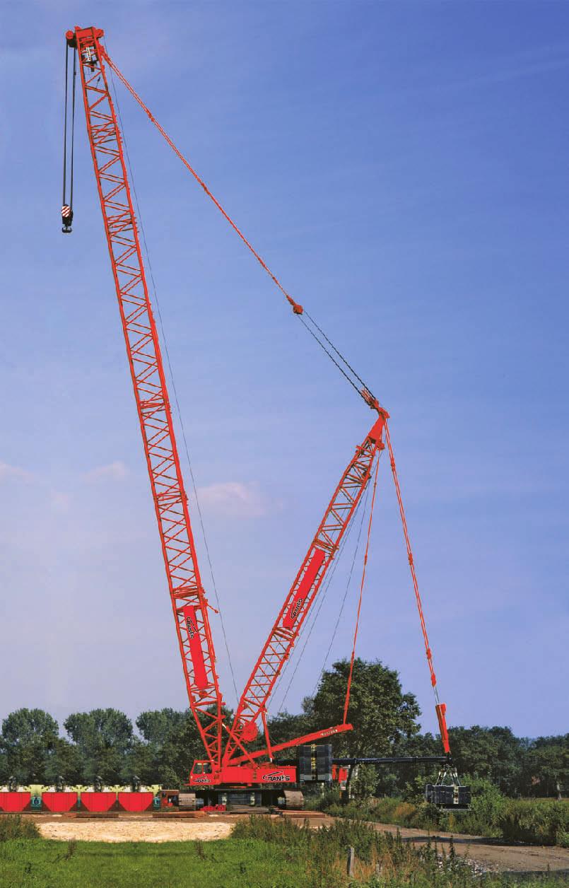 Crane Rental Service TRUCK CRANES Capacities 82 to tons Booms to 3 feet CRAWLER CRANES Capacities to 4 tons Booms to 512 feet