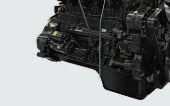 with turbocharger diesel engine delivers a healthy 116 kw (155 HP)