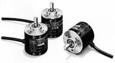 Rotary Encoder New General-purpose Incremental-type Rotary Encoder A wide operating voltage range of 5 to 24 VDC (open collector model). Resolution of 2,000 pulses/revolution in 40-mm housing.