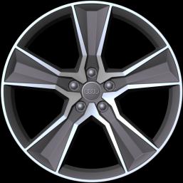 alloy wheels, 5-arm design, size 8J x 18 with 235/60 R 18 tyres