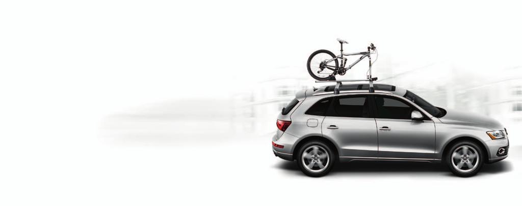 12 Q5 SQ5 Accessories TRAVELSPACE TRANSPORT 13 Fork mount bike rack 1 Made of anodized aluminum, this rack