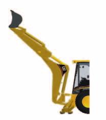 D/D IT Backhoe Loader Backhoe Lift Capacity Standard and optional equipment may vary. Consult your Caterpillar dealer for details.