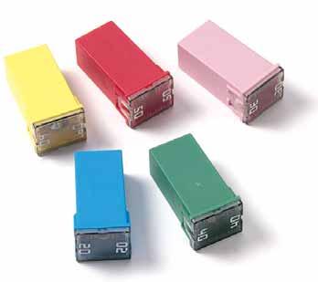 Midget & Electronic Fuses Automotive Fuses Miscellaneous JCASE SLO-BLO Fuse The patented JCASE is a cartridge style fuse with female terminals.
