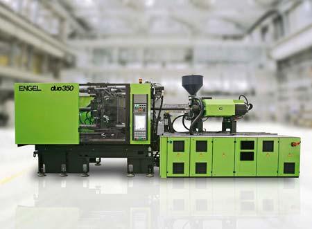 The new ENGEL duo 350 brings the power of the duo large-scale machines