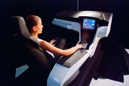 (Picture: ENGEL) The future of the automobile cockpit: vehicle control by