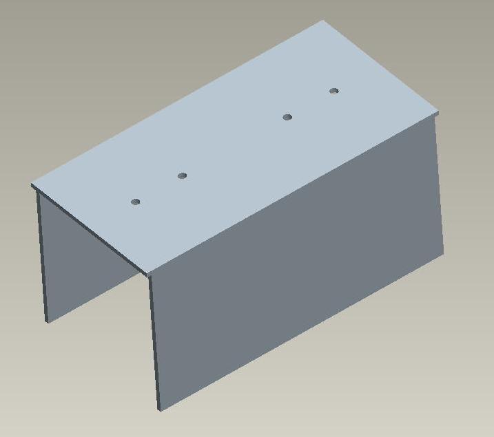 In accordance with the requirements from SAE, the cargo box being employed for the plane will be an enclosed rectangular box measuring 5x5x10, the minimum allowed parameters for the box.
