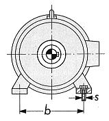 7 - FLEXING COUPLING FOR IEC MOTORS Three-phase motors with squirrel cage rotor according to DIN 42673, part 1, April 1983 edition.