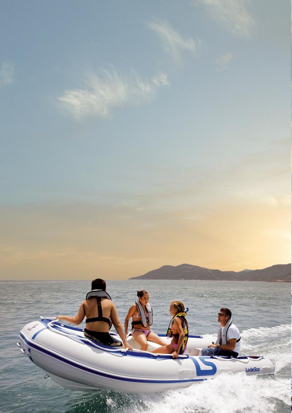 RIB Open 260 290 320 350 410 450 500 The best of both worlds Rigid Inflatable Boats (RIB s) give a comfortable ride unlike