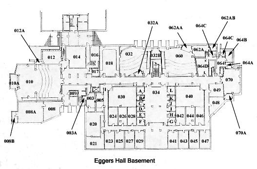 H C R O U S E A ➋ Eggers Hall ➌ Schine Student Center ➎ Ernie Davis Residence Hall Meeting Room Locations Maps E A S T G E N E