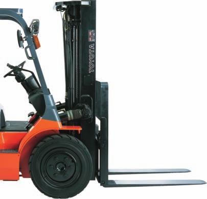 ERGONOMICS A comfortable operator is a productive operator. That s why we have developed a host of ergonomic features for every 7-Series forklift.