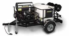 or TRK-2500 with 200-gallon water tank. 2: Choose a compatible skid-mounted hot water pressure washer.
