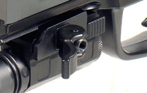 Place the grip light on the Picatinny rail at a desired position. (Fig.