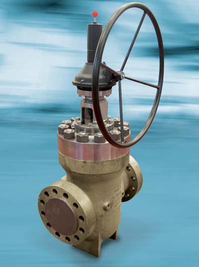 The smooth, continuous bore minimizes turbulence within the valve and when in the open position it produces a pressure drop equivalent to a portion of pipe of the same length and diameter.