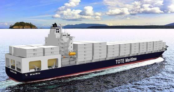 TOTE Maritime Container