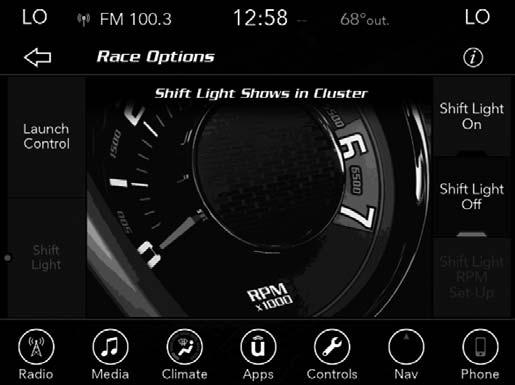 launch RPM limits will vary between the automatic transmissions (1500 3500 RPM) and manual transmissions (2500 4500 RPM).