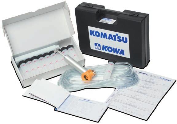 Much like a blood sample tells you how your body is functioning, KOWA is a health check of your equipment.