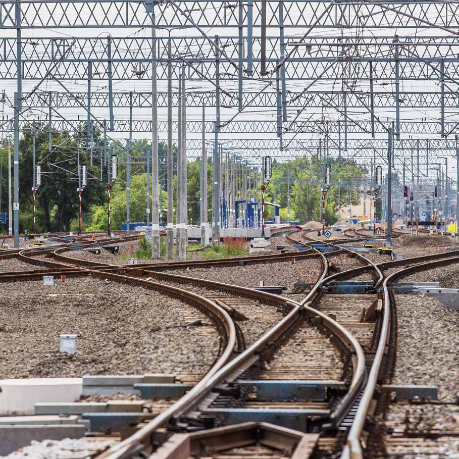 RAILWAY CONSTRUCTION INDUSTRY LEADER OF RAILWAY CONSTRUCTION IN POLAND AND LITHUANIA 70 YEARS OF EXPERIENCE For seventy years now we have been executing projects involving comprehensive construction