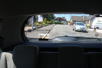 9. Handbrake on and gear lever into neutral. Await instructions. TURN IN THE ROAD EXERCISE This manoeuvre is used to turn your car around on a major road when there are no other options.