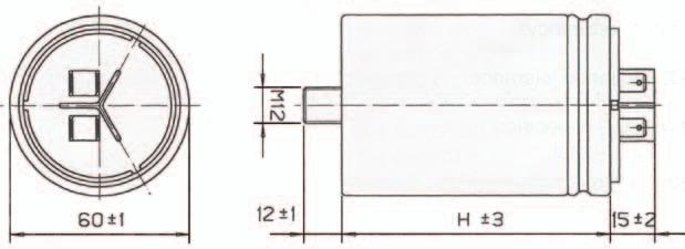 15 x Un AC 2 s - layers-housing 3.6 kv AC 2 s Rated voltage and frequency Rated power Code No.