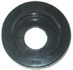 rubber grommet for J-0 and J- Series lamps for recess mounting J-0-DGM Black