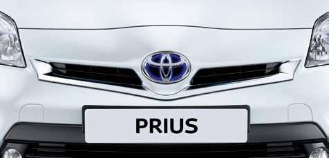 Individually or all together, each accessory blends with the Prius