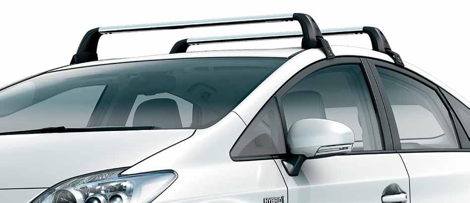 Leisure The Toyota roof rack enhances your car s carrying capability and so creates flexibility for