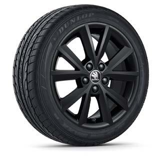 FL8 light-alloy wheel 6J 15" for 185/60 R15 tyres in black design Antia 5JA 071 496C