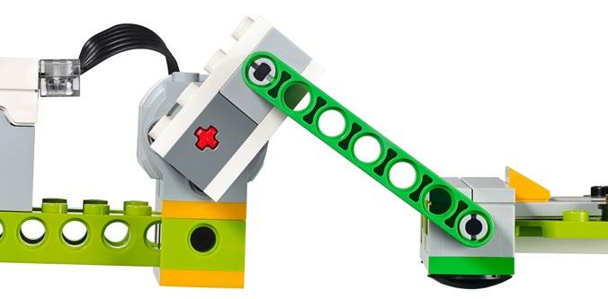 Build with WeDo 2.0 Base Models Exploration Name of Part: Beam A beam attached to a rotating part will become a piston.