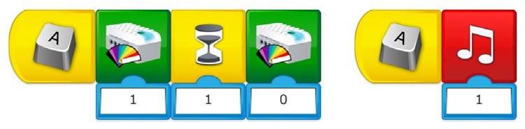Here are two important terms to know: 1. Linear Sequence A linear sequence is when blocks are placed one after the other in a linear fashion. The LEGO Education WeDo 2.
