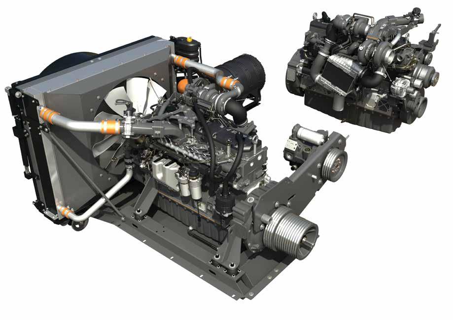 46 It s not the amount of power your engine has, it s the way the combine uses it 47 MF 7380 379 HP MF 7382 404 HP We can promise you that your AGCO POWER engine has been designed to match the latest