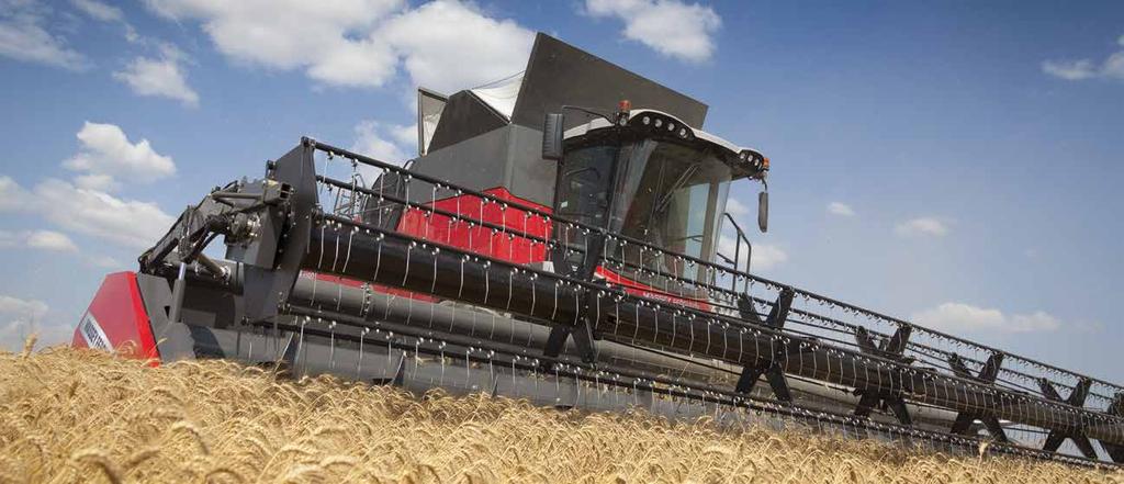 08 09 Front loaded head first feed Correctly feeding your combine from the header is the key to high performance get it right here and the optimised components of