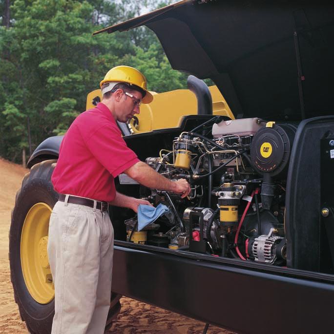 Serviceability and Customer Support Caterpillar Dealer Services enables you to operate longer with lower costs, helped by significantly extended service intervals. Access.