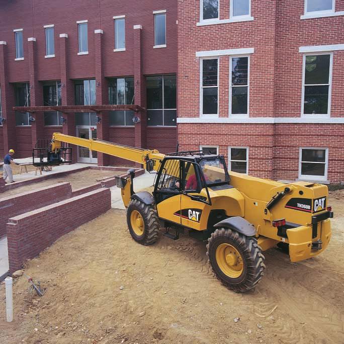 Performance The TH360B delivers high performance to meet your specific job site needs. Maneuverability.