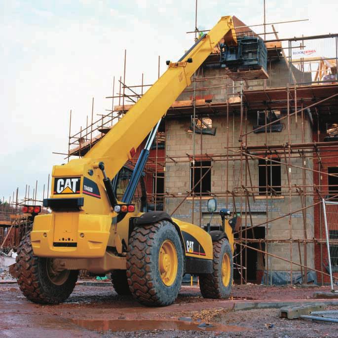 Performance The TH460B delivers high performance to meet your specific job site needs. Lift Height.
