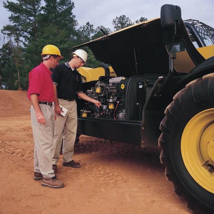 Serviceability and Customer Support Caterpillar Dealer Services, along with significantly extended service intervals enables you to operate longer with lower costs. Operation.