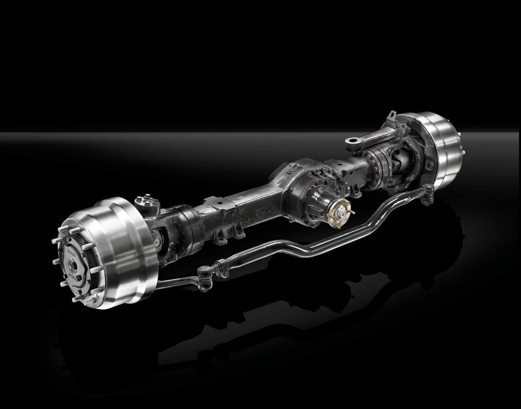 Unit injectors and variable geometry turbo. 8 and 13 litre cylinder capacity. Power from 310 and 450 bhp. Maximum torque from 1300 to 2200 Nm. Power-assisted manual gearboxes.
