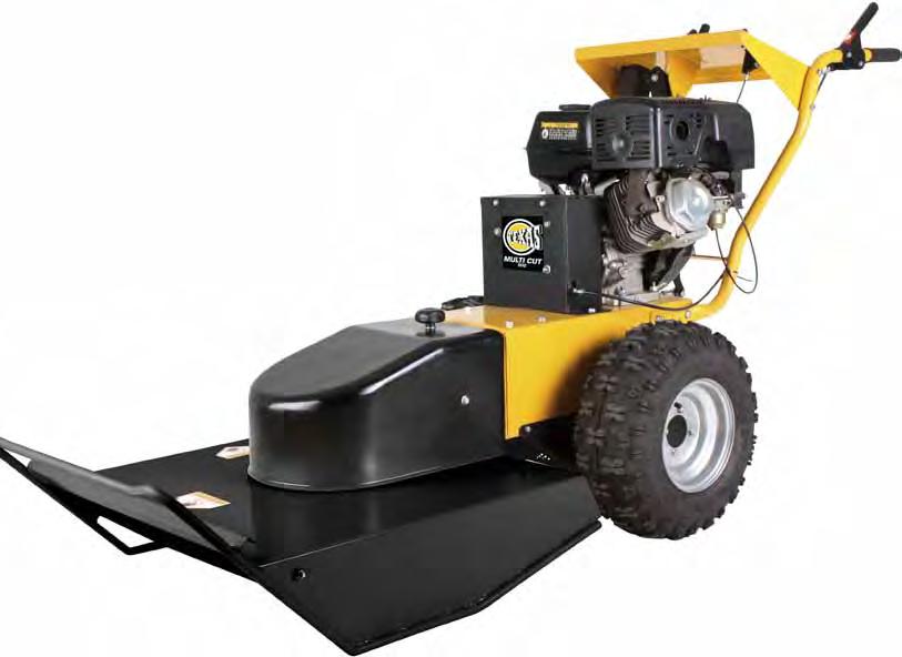 Adjustable handle for optimal working position. Strong 173 cc Powerline engine. reliable working output.