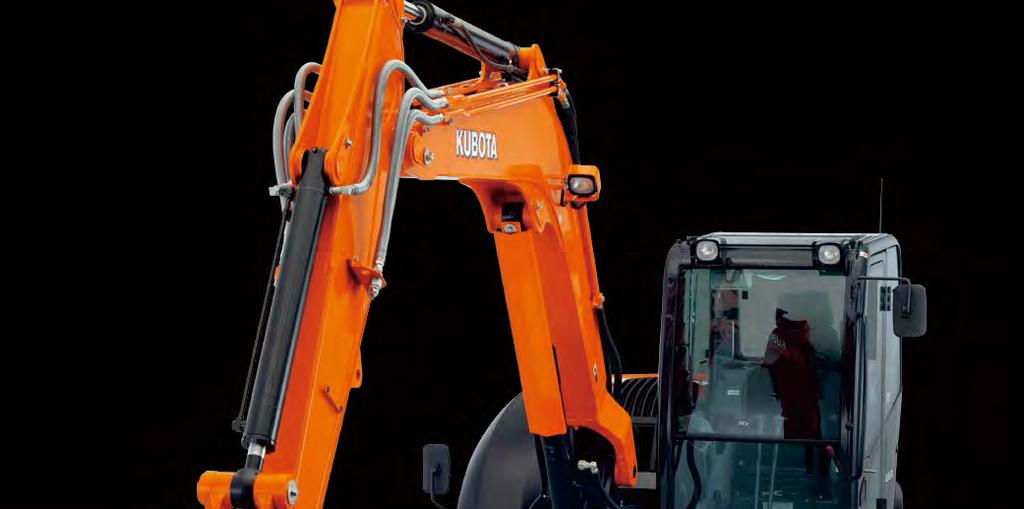 For your safety, Kubota strongly recommends the use of a Rollover Protective Structure (ROPS) and seat belt in almost all applications.
