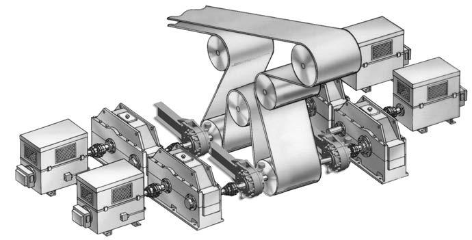 bearings. Tandem Drive Pulleys Backstops should be located on both primary and secondary drive pulley shafts. Thus the secondary pulley backstop(s) will insure tractive friction on both pulleys.