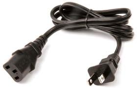 276-500 Power Cord - North America (Type B): Brings power to the Smart Charger.