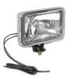 For Swivel Mount Lamps 09510 (pair pack); Lens: Clear Glass 09561 PER-LUX 500 SERIES FOG AND DRIVING LAMPS Pair Packs include wiring kits All lamps come with swivel mount Fog lamp beam pattern