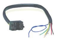 168 Flashers and Turn Signal Switches Clignotants et Commutateurs Palancas Direccionales / Destelladores FLASHERS AND TURN SIGNAL SWITCHES UNIVERSAL REPLACEMENT HARNESS Fits 48272 switch Overall
