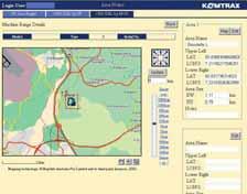 Use valuable machine data received via the KOMTRAX web site to optimise your maintenance planning and machine