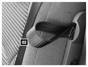 Once the seatback is released, it will enable you to fold the front-passenger s seatback flat over the seat cushion.